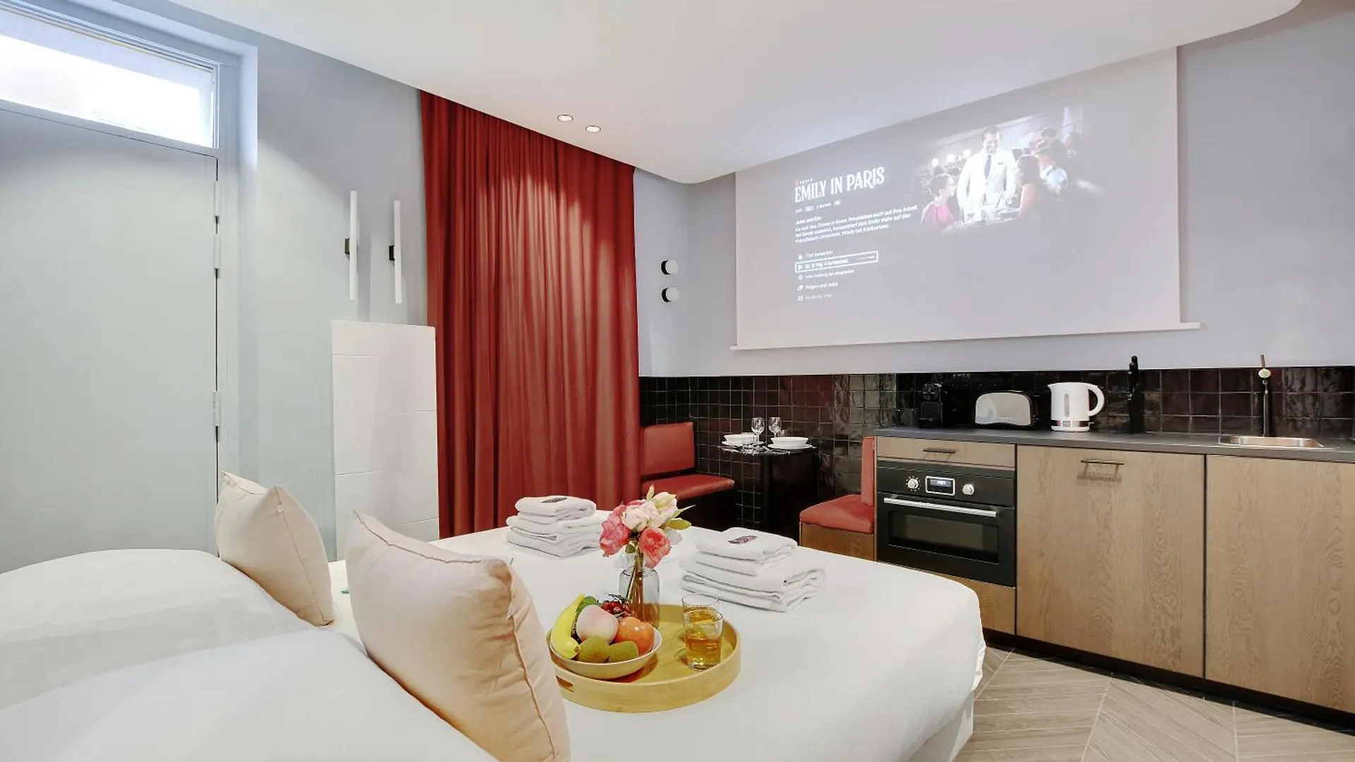 Apartment Magnifique Studio 2P Avec Jacuzzi Et Cinema Paris